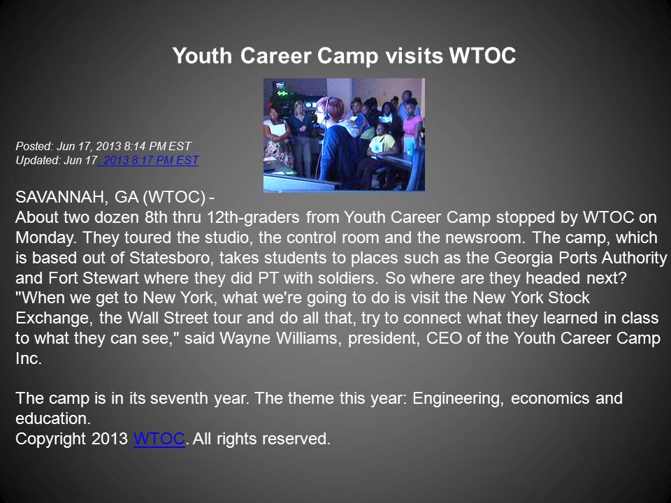 YCCI In The News